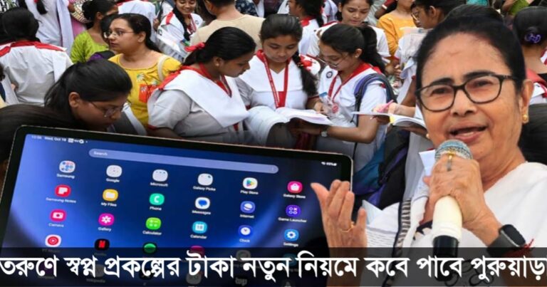 When will students receive the money from the Younger's Dream Project? Problems paying money under the new rules.(তরুণের স্বপ্ন প্রকল্পের টাকা কবে পাবে পড়ুয়ারা? নতুন নিয়মে টাকা দিতে সমস্যা।)